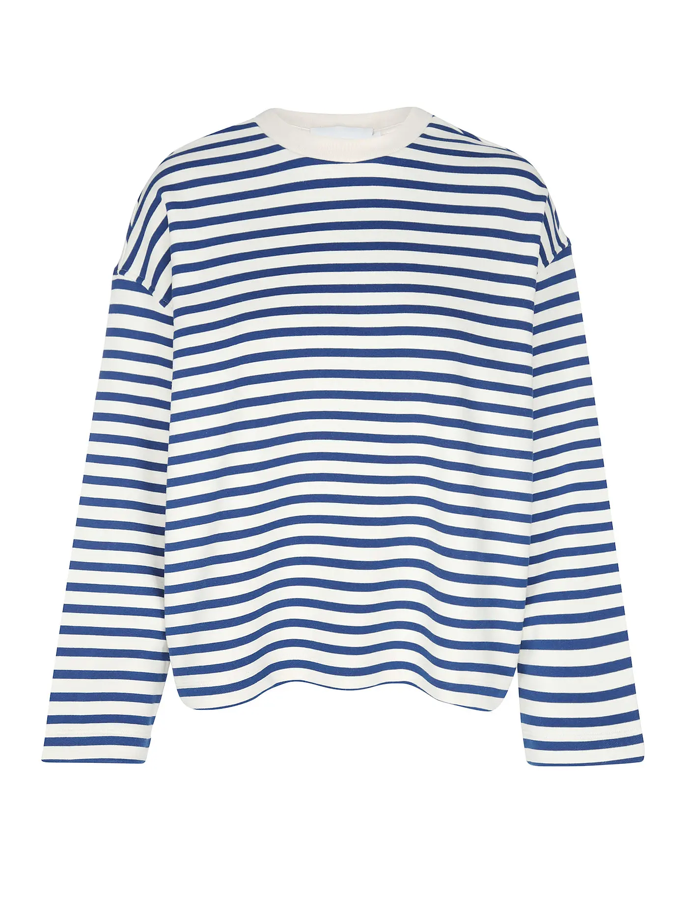 ARMEDANGELS | Sweater Oversized Fit FRANKAA  STRIPES | creme